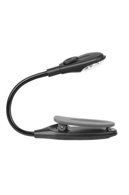 LuminaReads LED Reading Lamp - Compact Design with Clip